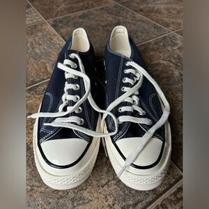 NEW!!! Converse Chuck 70 OX Sneakers- Blue, Unisex M9.5/W11.5 164950C
